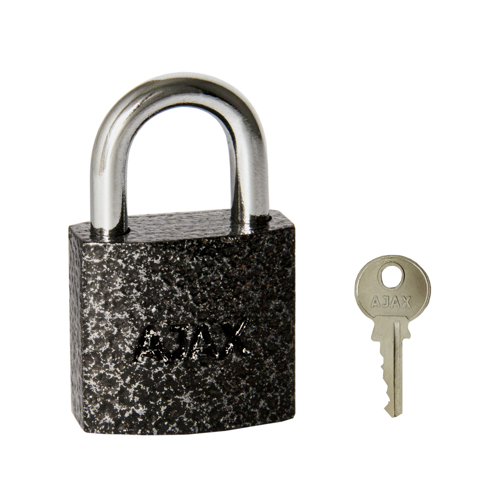 Замок навесной Ajax (Аякс) PD-01-38 англ. 3 кл. коробка