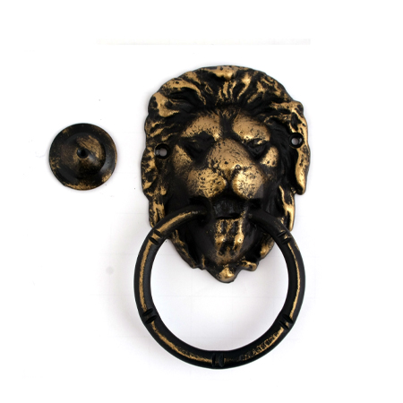 Ручка "Лев" №1 (кнокер), сталь